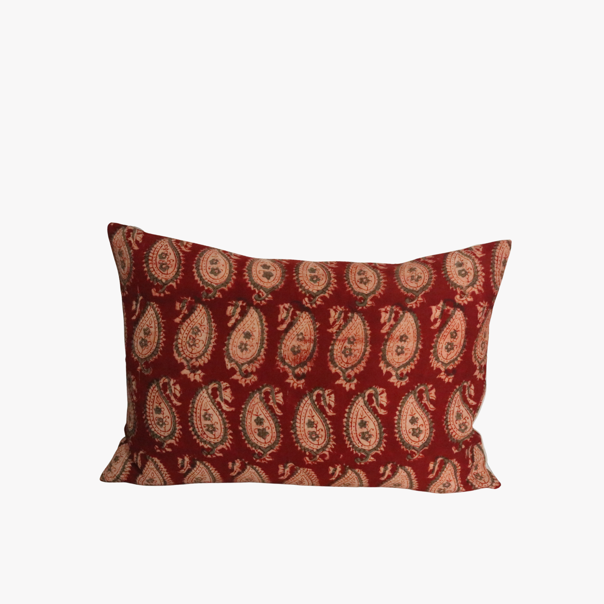 Noel Kalamkari Pillow Cover