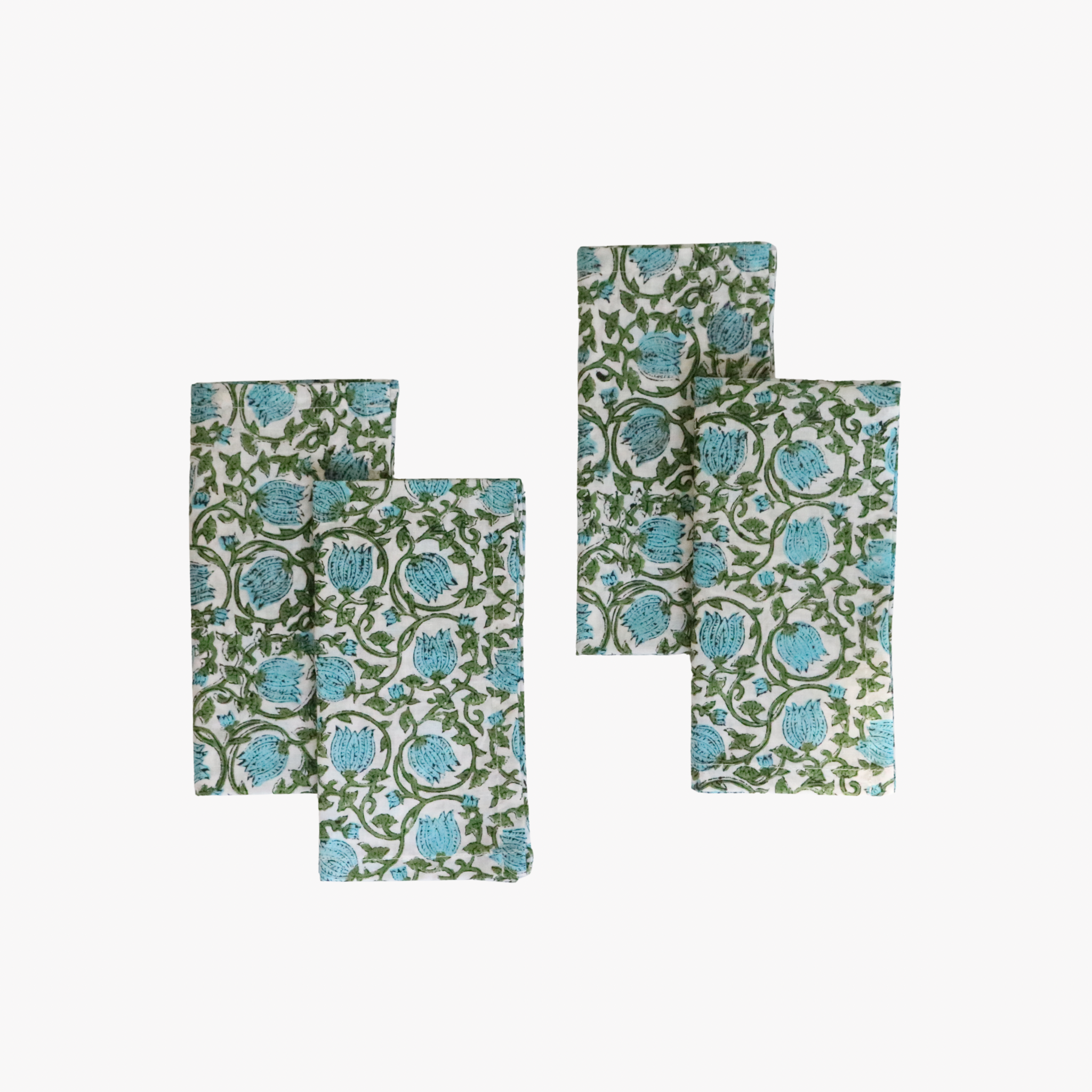 Rosie Block Print Napkins