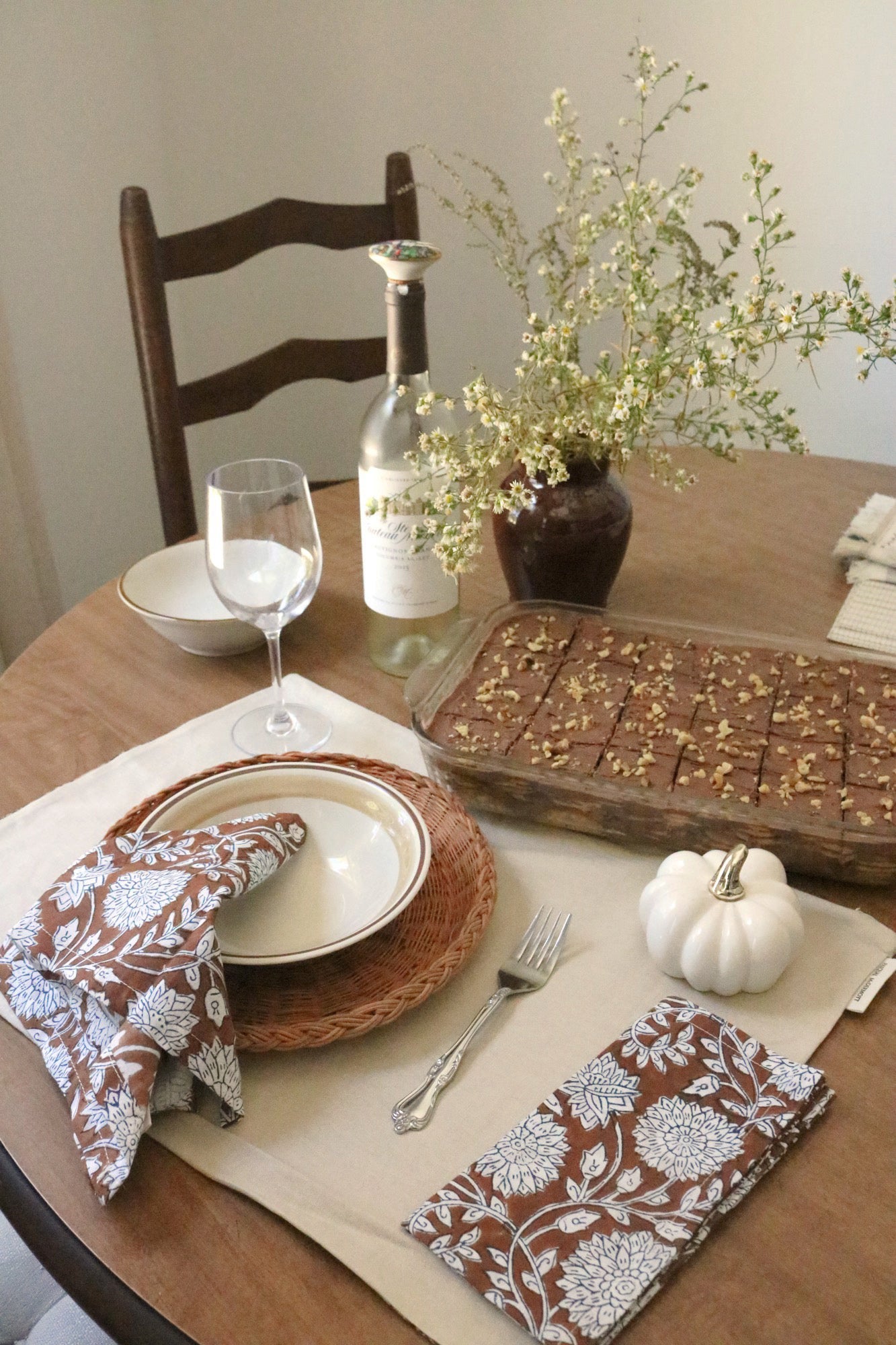 Margot Block Print Napkins