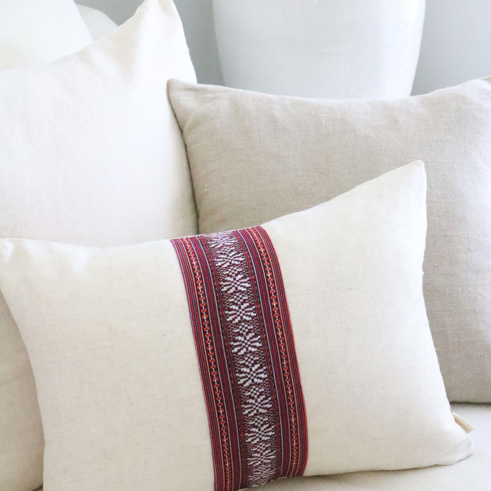 Dumbara Weave Pillow Cover