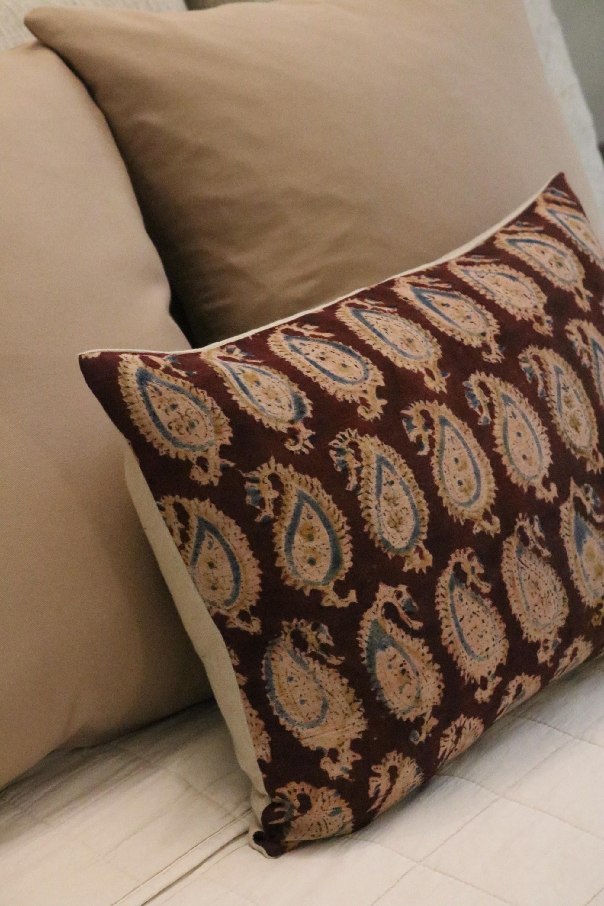 Rani Block Print Pillow Cover