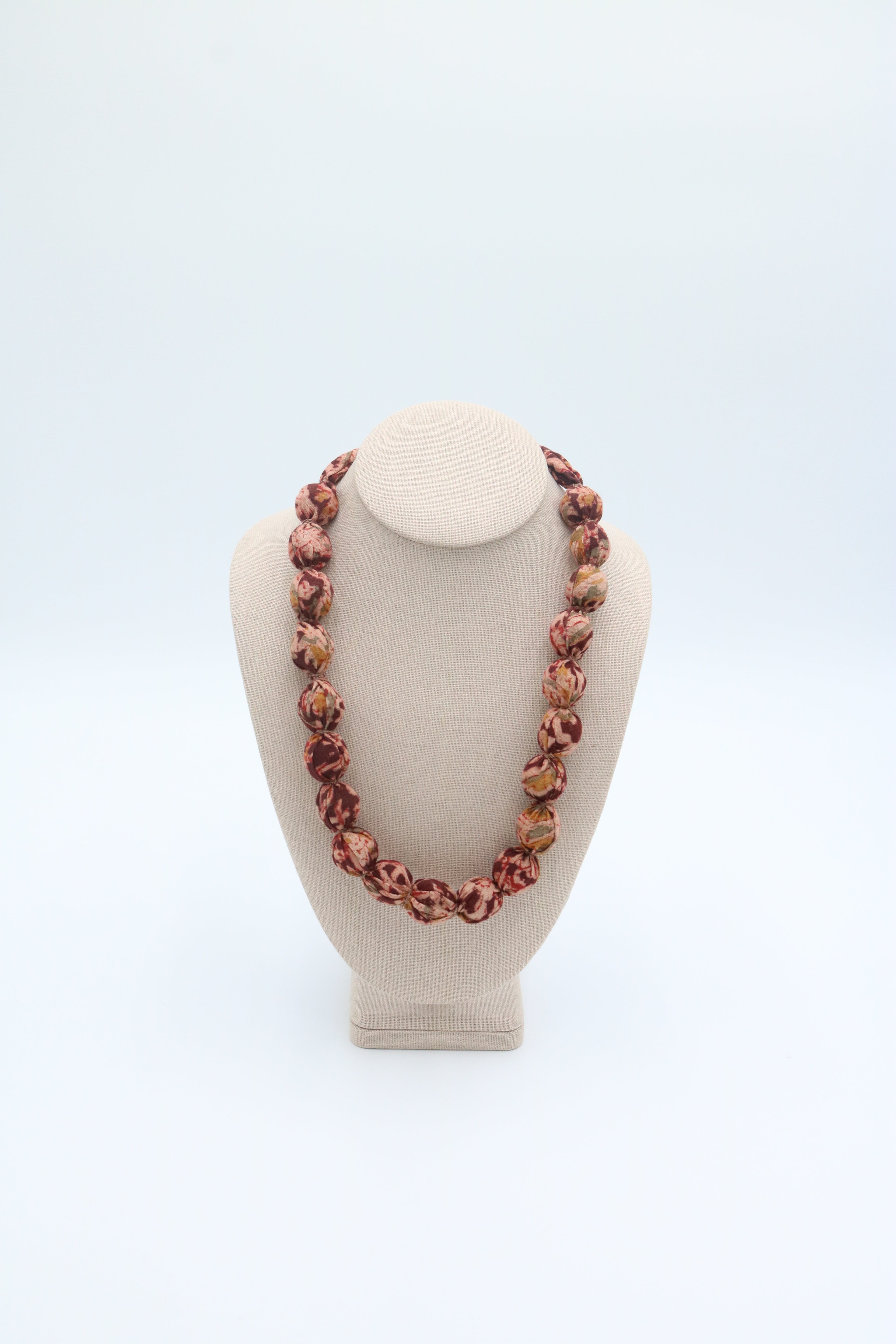 Vintage Beaded Kalamkari Necklace