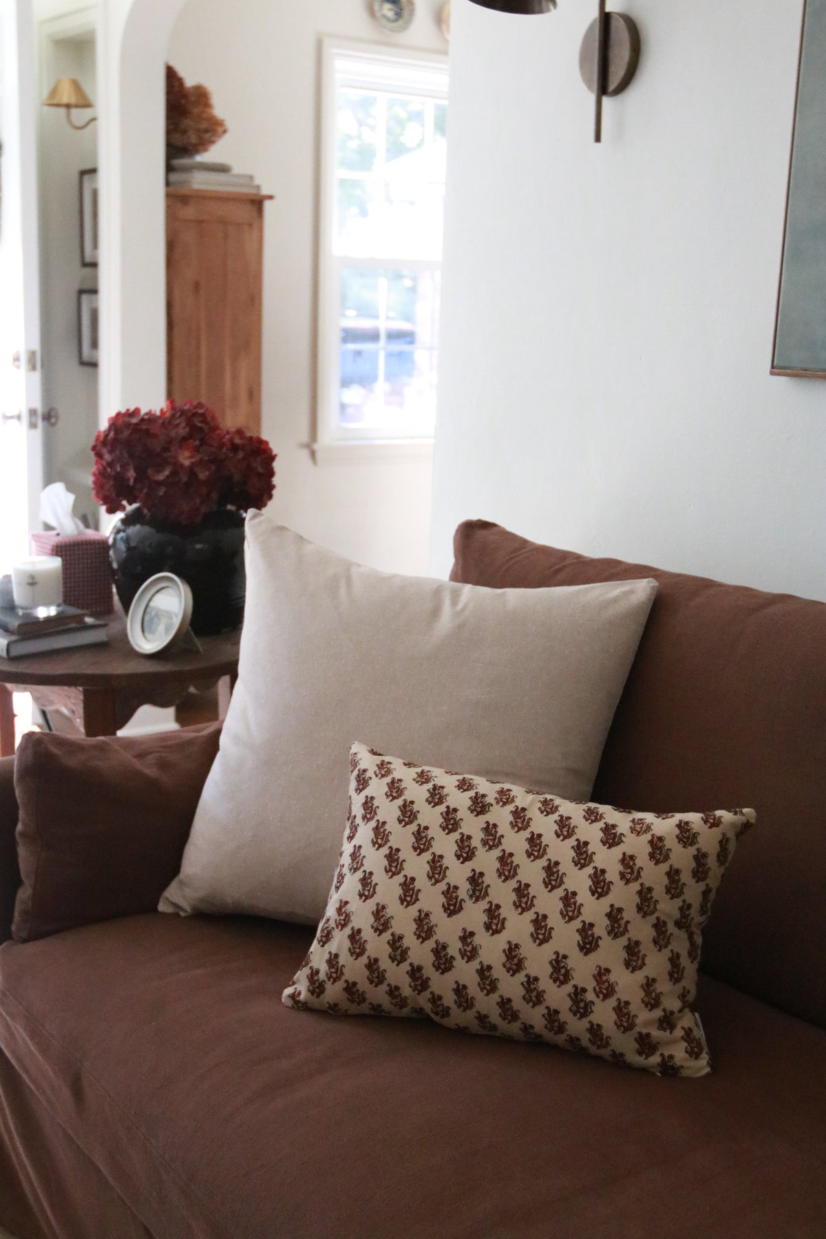 Oat Handloom Pillow