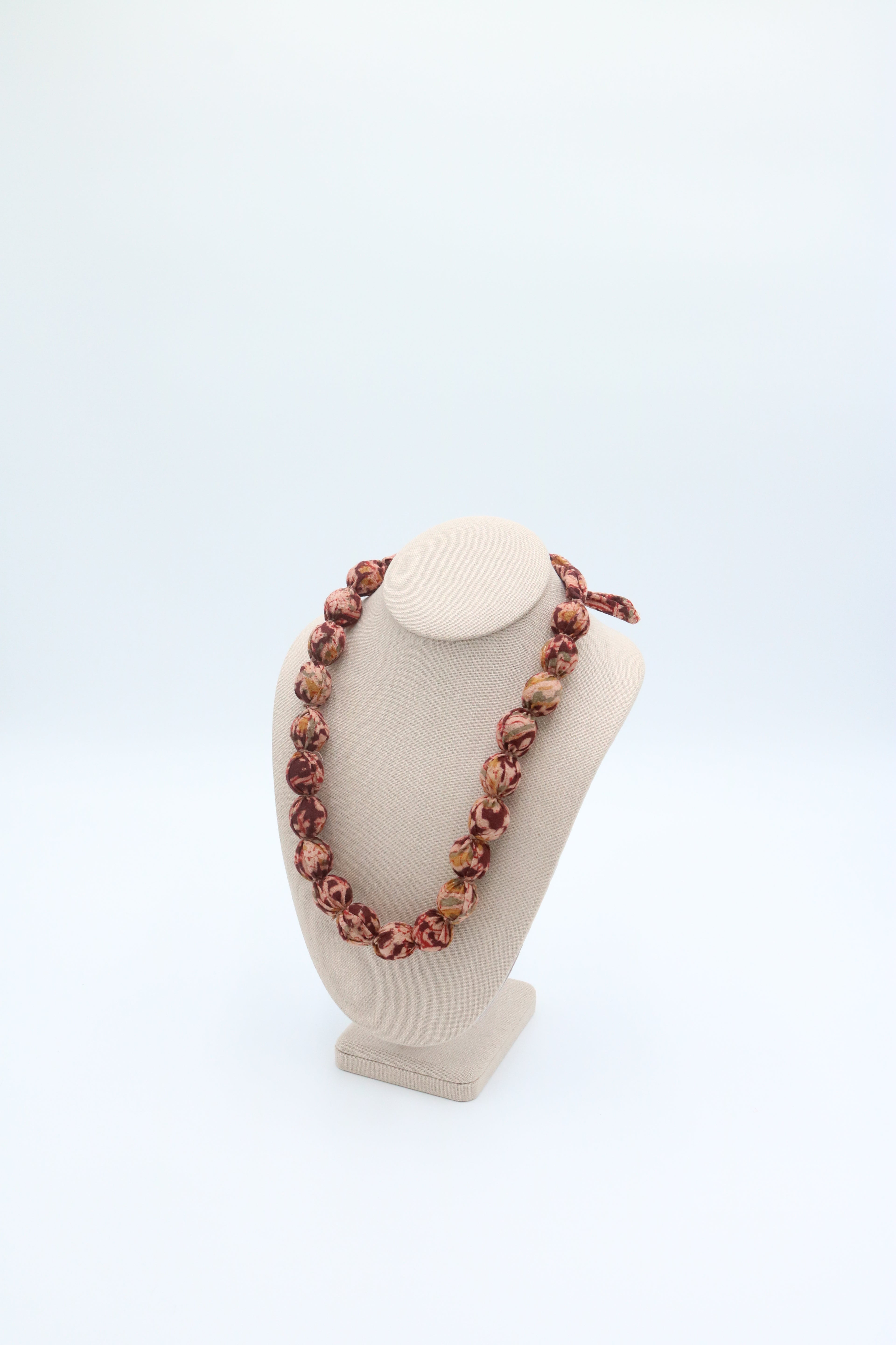 Vintage Beaded Kalamkari Necklace
