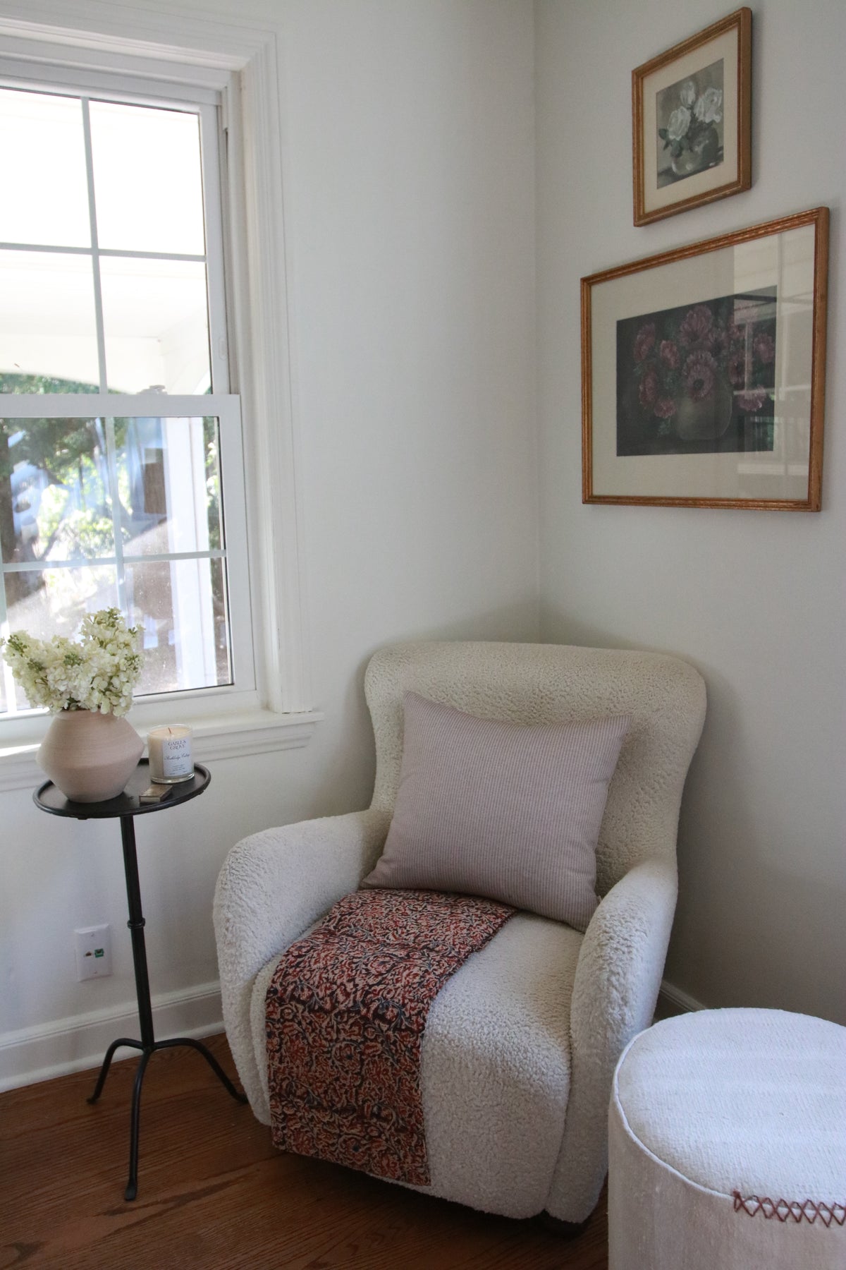 Wren Pin Stripe Pillow - 18”x20”