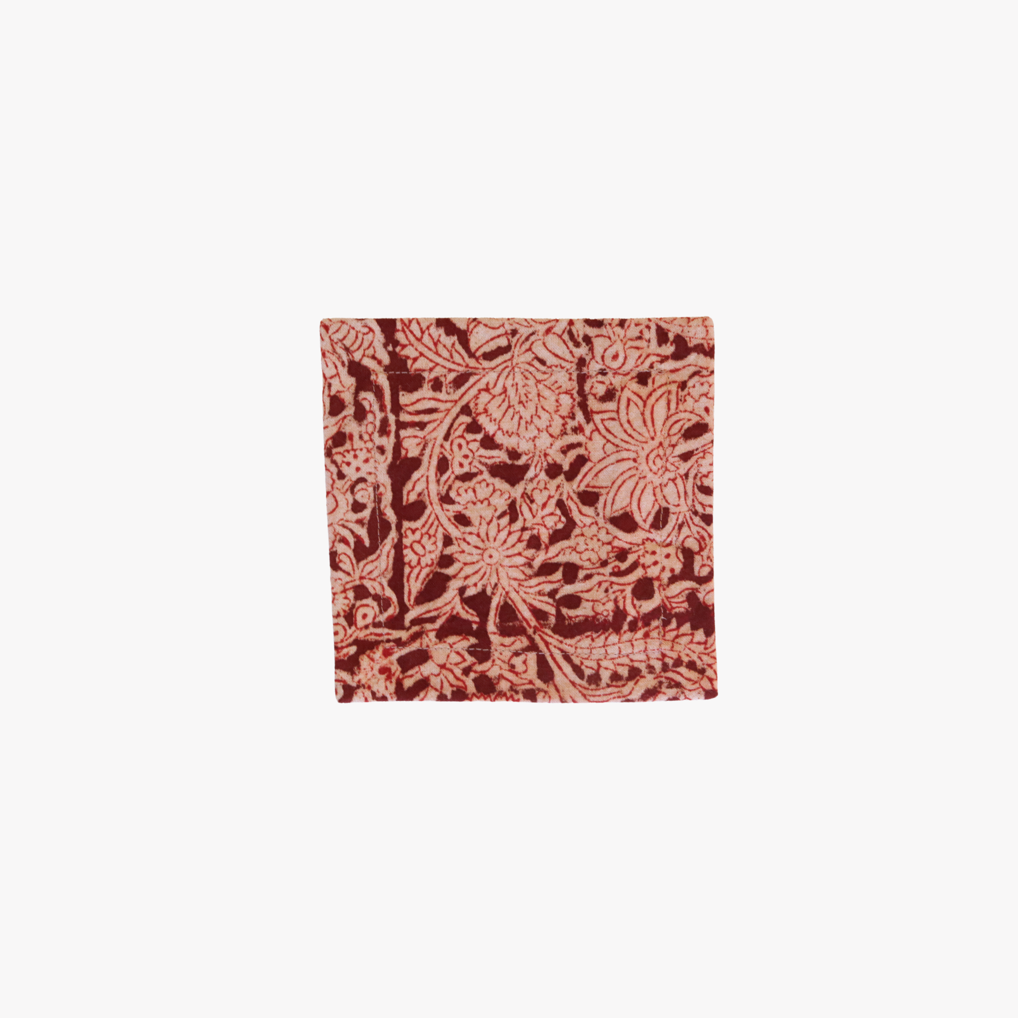 Mal Kalamkari Coctail Napkins (Set of 4)