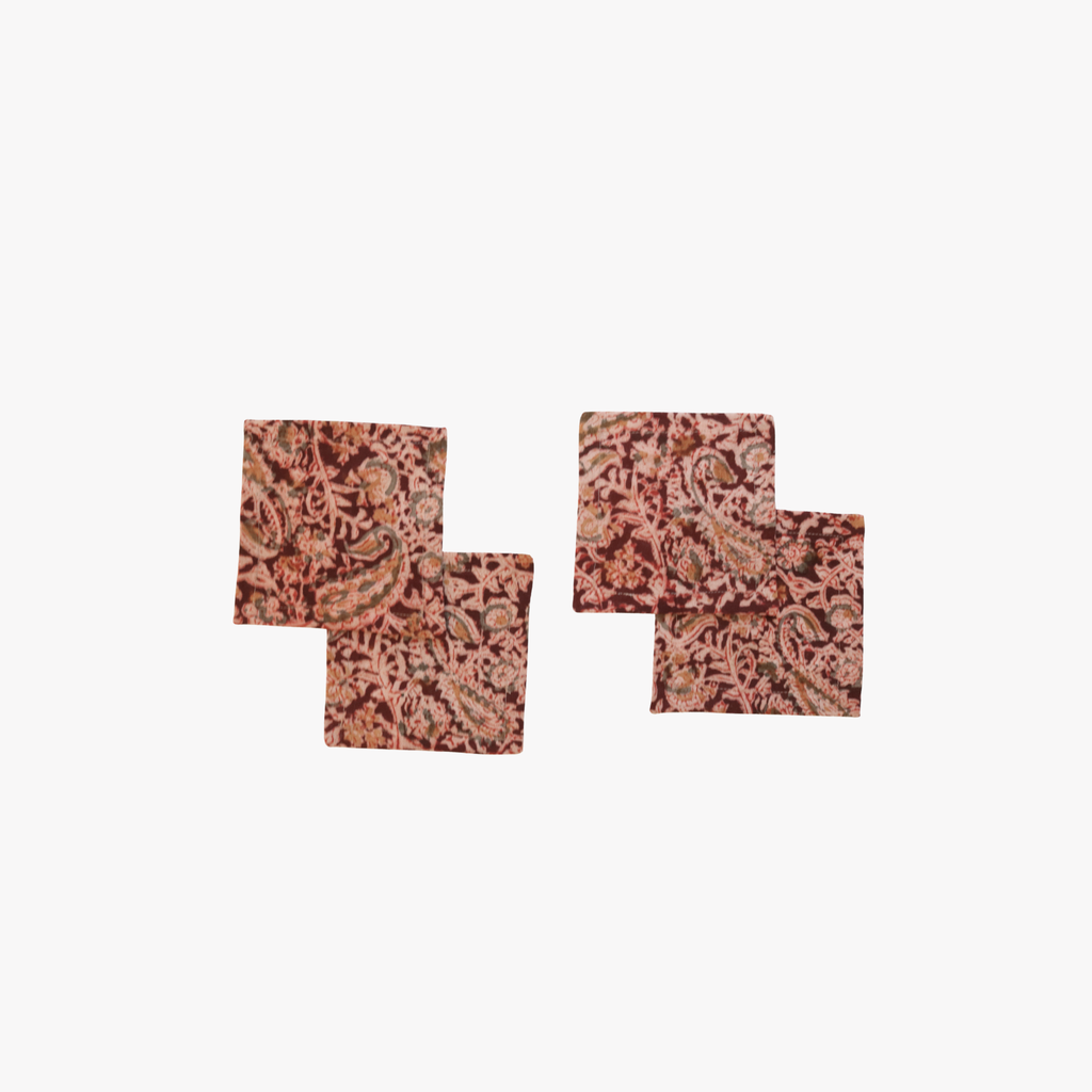 Tara Kalamkari Cocktail Napkins (Set of 4)