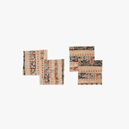 Meera Kalamkari Cocktail Napkins (Set of 4)