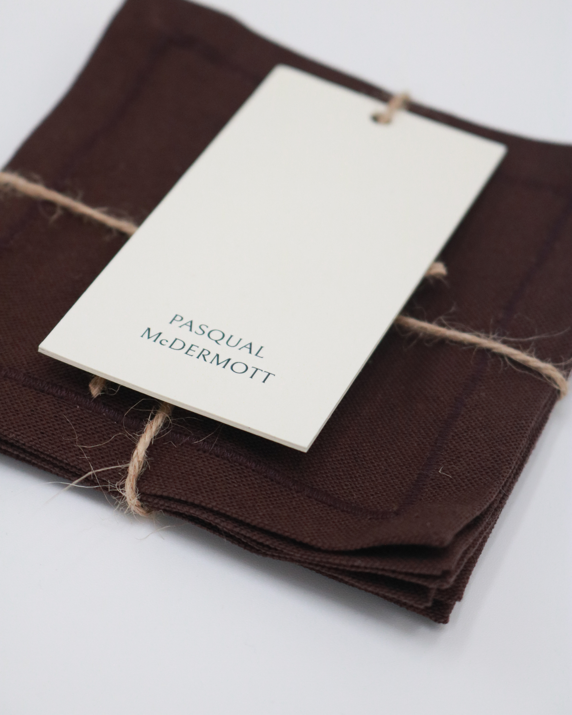 Espresso Cocktail Napkins (Set of 6)