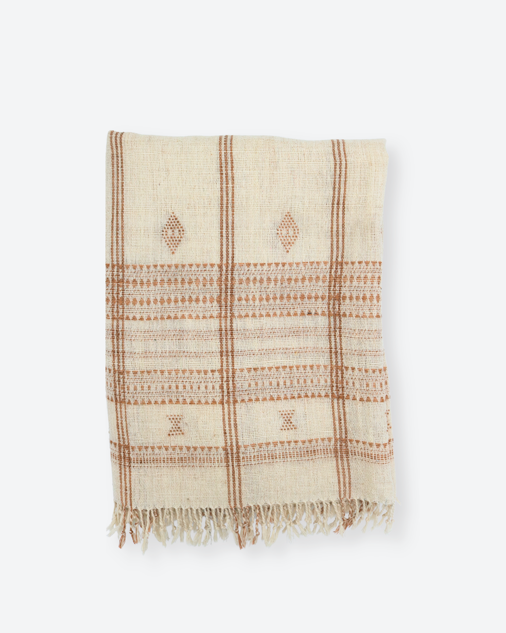 Terracotta Wool Throw