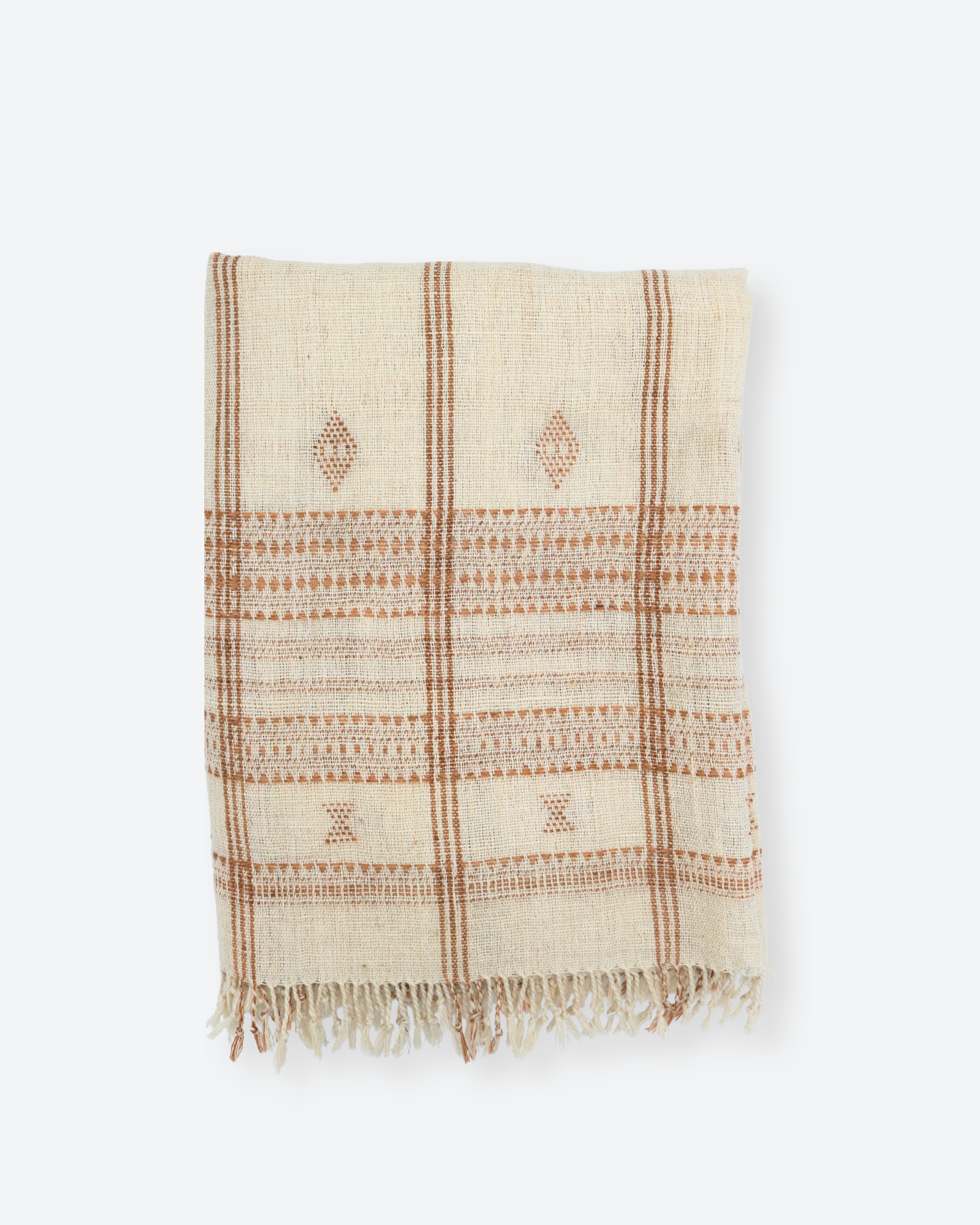 Terracotta Wool Throw