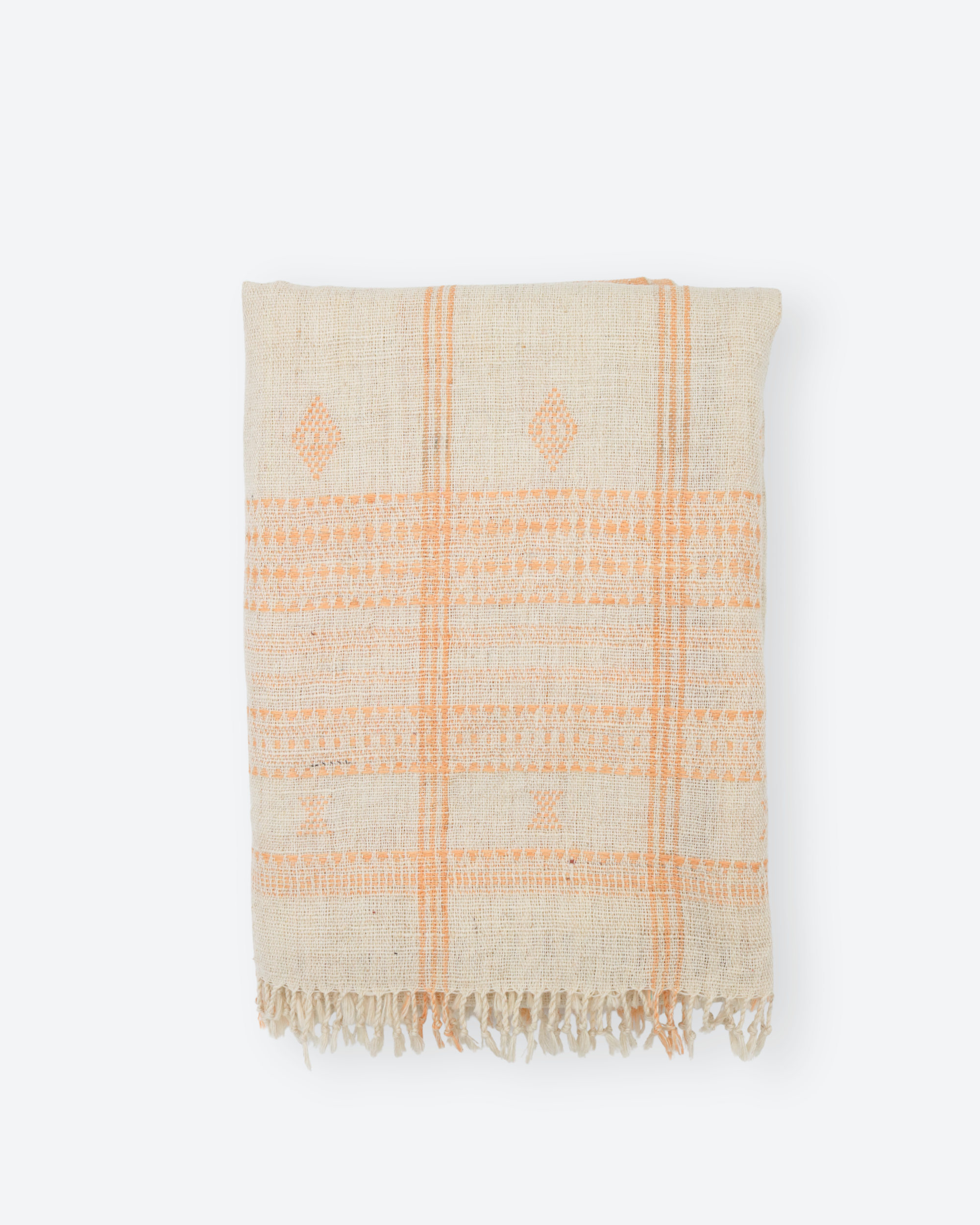 Coral Wool Throw
