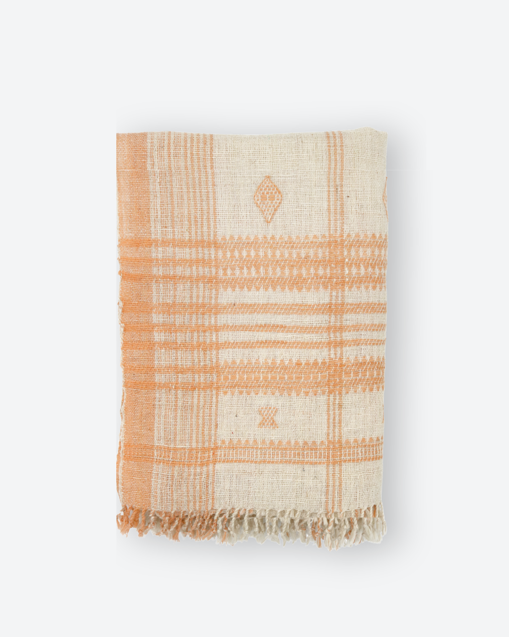Coral Wool Throw