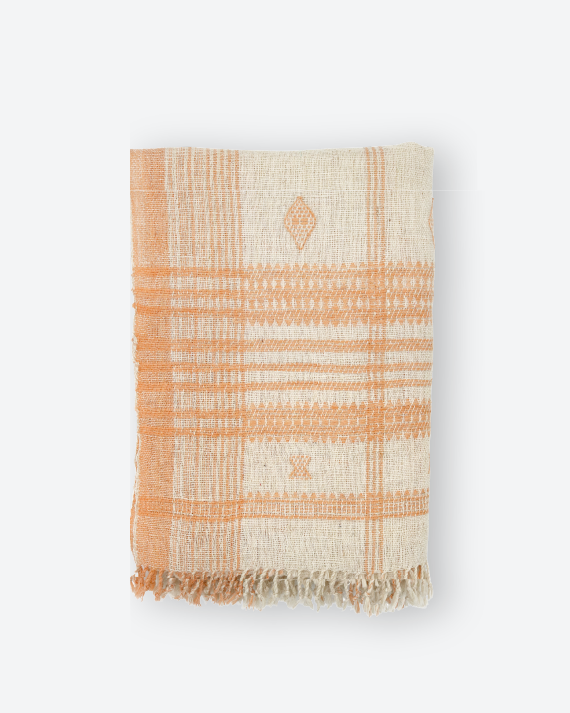 Coral Wool Throw