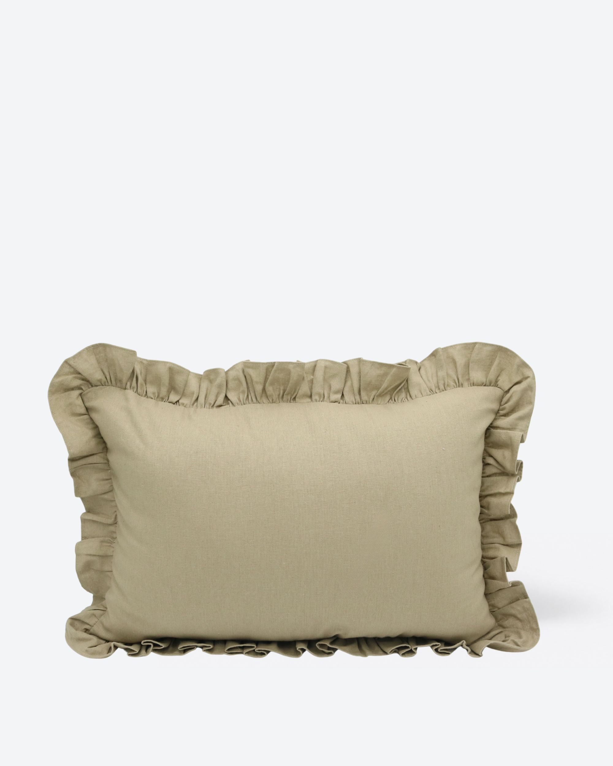 Sandstone Ruffle Pillow II